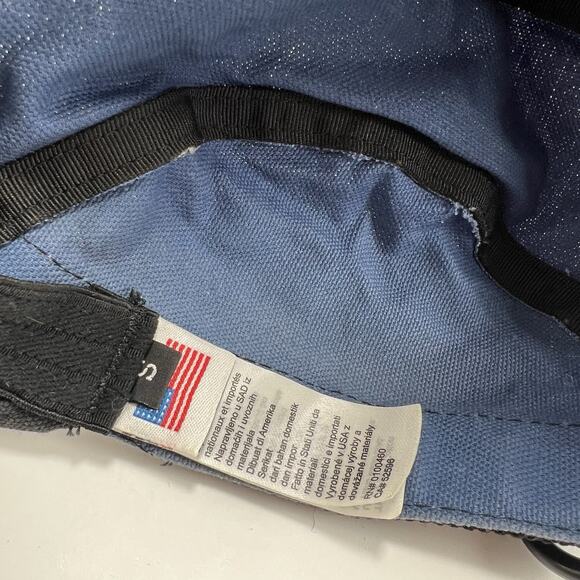 KAVU Organic Cotton Strap Cap Hat Navy Blue Size Small Blue, Perfect Fade - Picture 7 of 8